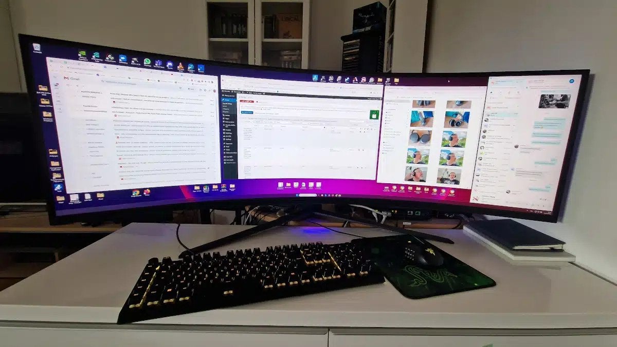 LG UltraGear 49” • 240 Hz • Double QHD • HDR1000, Informatique & Logiciels, Moniteurs, Gaming, VA, Enlèvement, DisplayPort