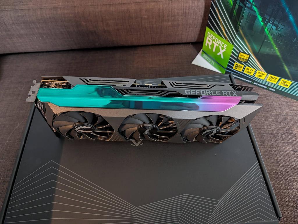 Zotac Amp Holo RTX 3070 Ti, Ophalen, Gebruikt, GDDR6, PCI-Express 4
