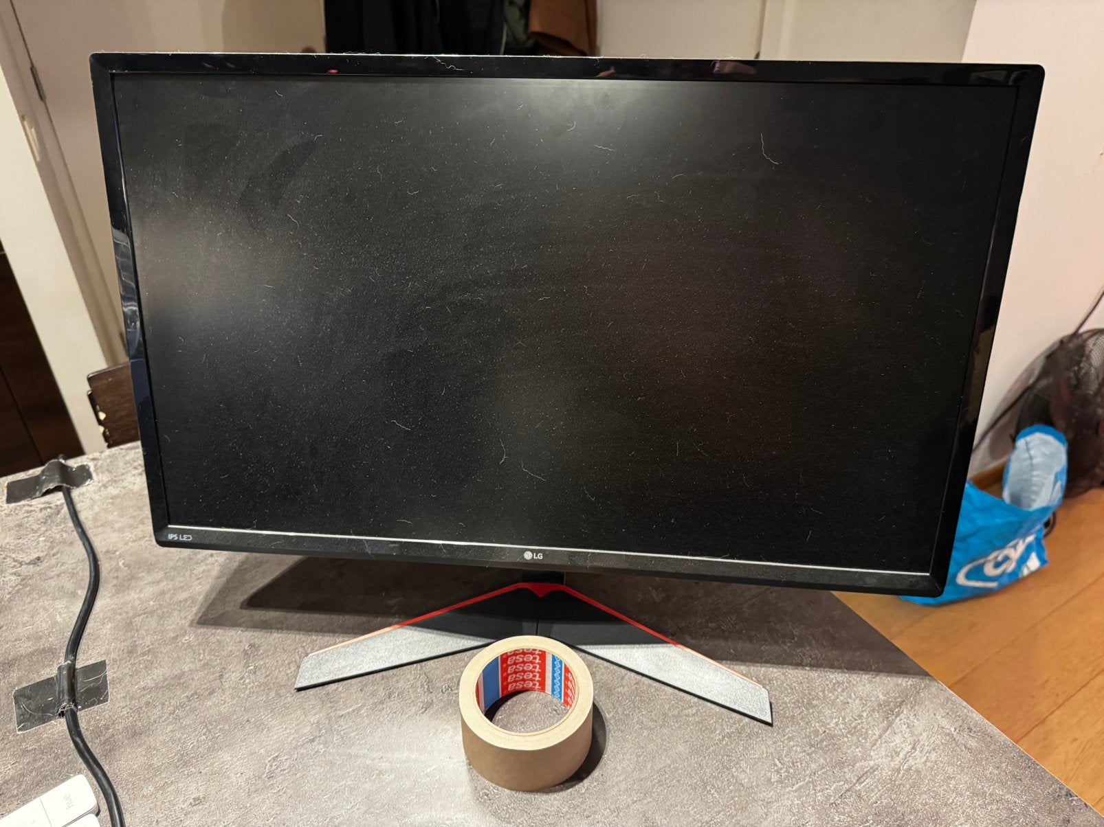 LG Computerscherm zonder voeding, Ophalen, Gebruikt, IPS, DisplayPort