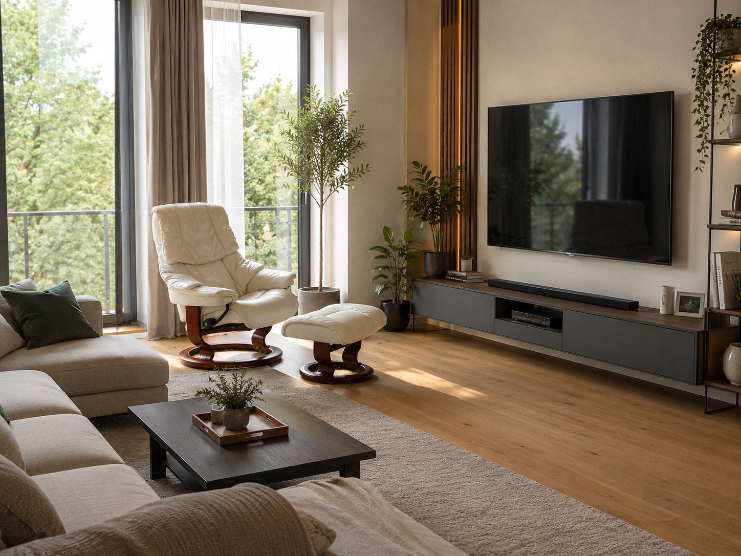 Stressless Norway – leren relaxfauteuil, Ophalen, Zo goed als nieuw