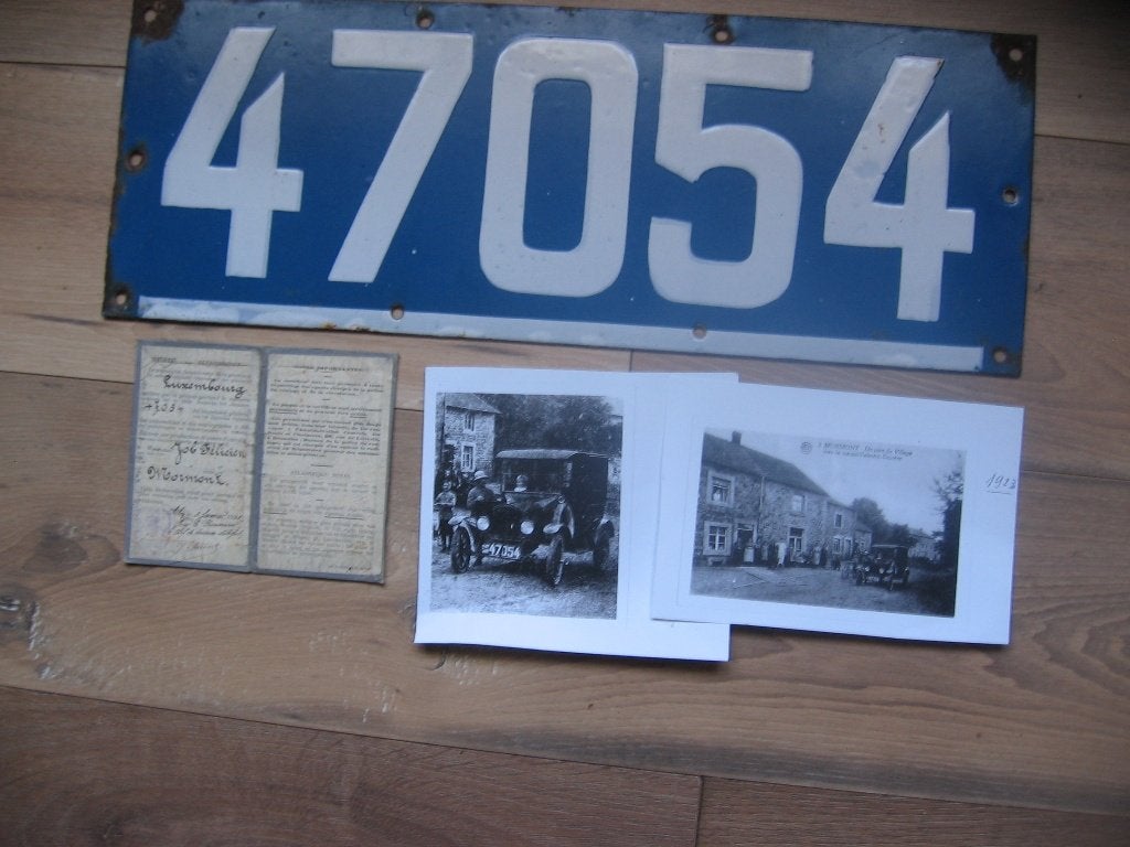 plaque émaillée, Enlèvement ou Envoi, Utilisé, Panneau publicitaire