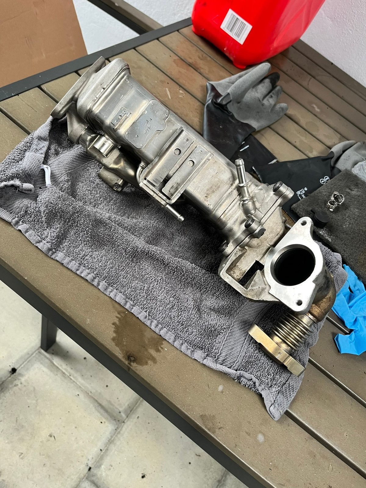 Radiateur de vanne egr bmw serie 3 gt F34, Enlèvement, Révisé, BMW
