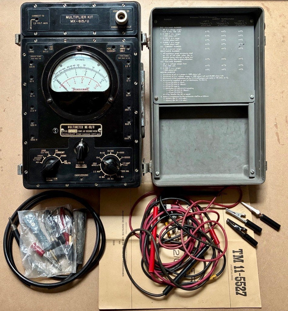 ABL, Multimeter Test-Set-352/U., Envoi