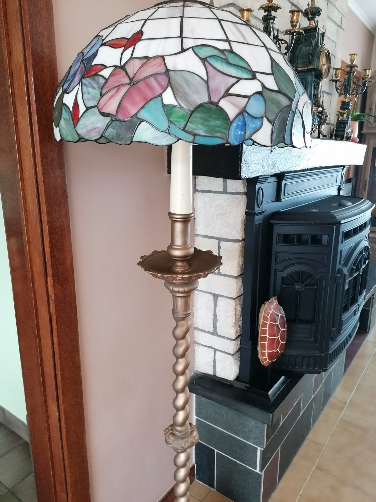 Staande lamp tiffany look, Enlèvement