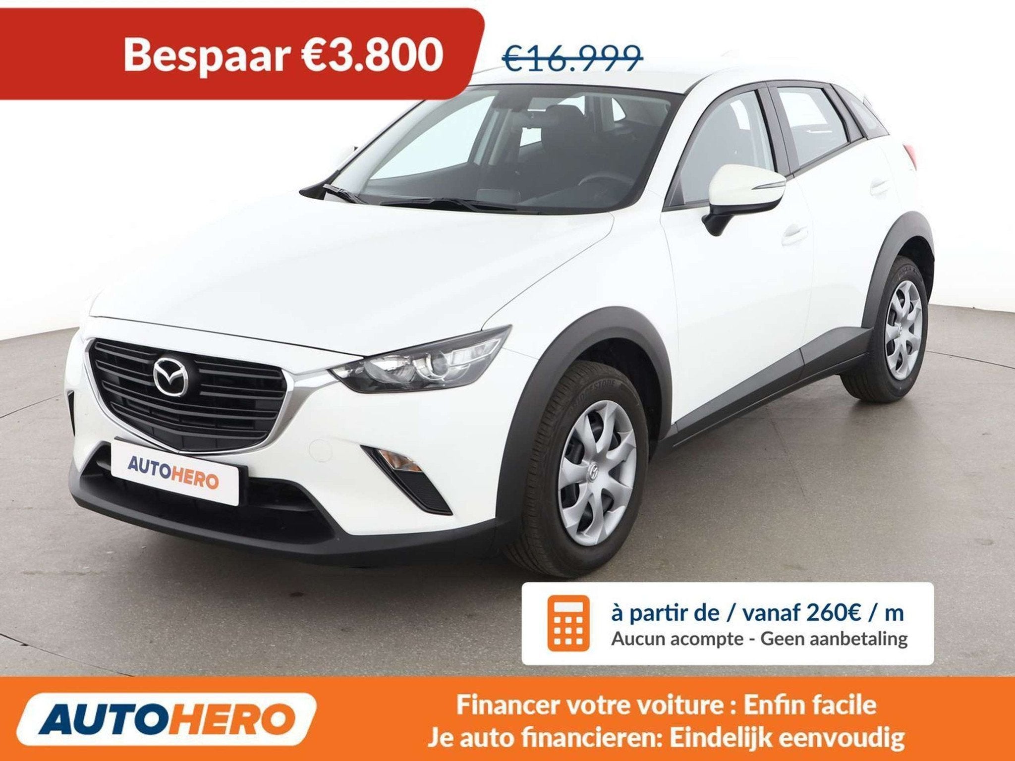 Mazda CX-3 2.0 Skyactiv-G Center-Line (bj 2019), Auto's, Voorwielaandrijving, 1998 cc, Stof, Gebruikt