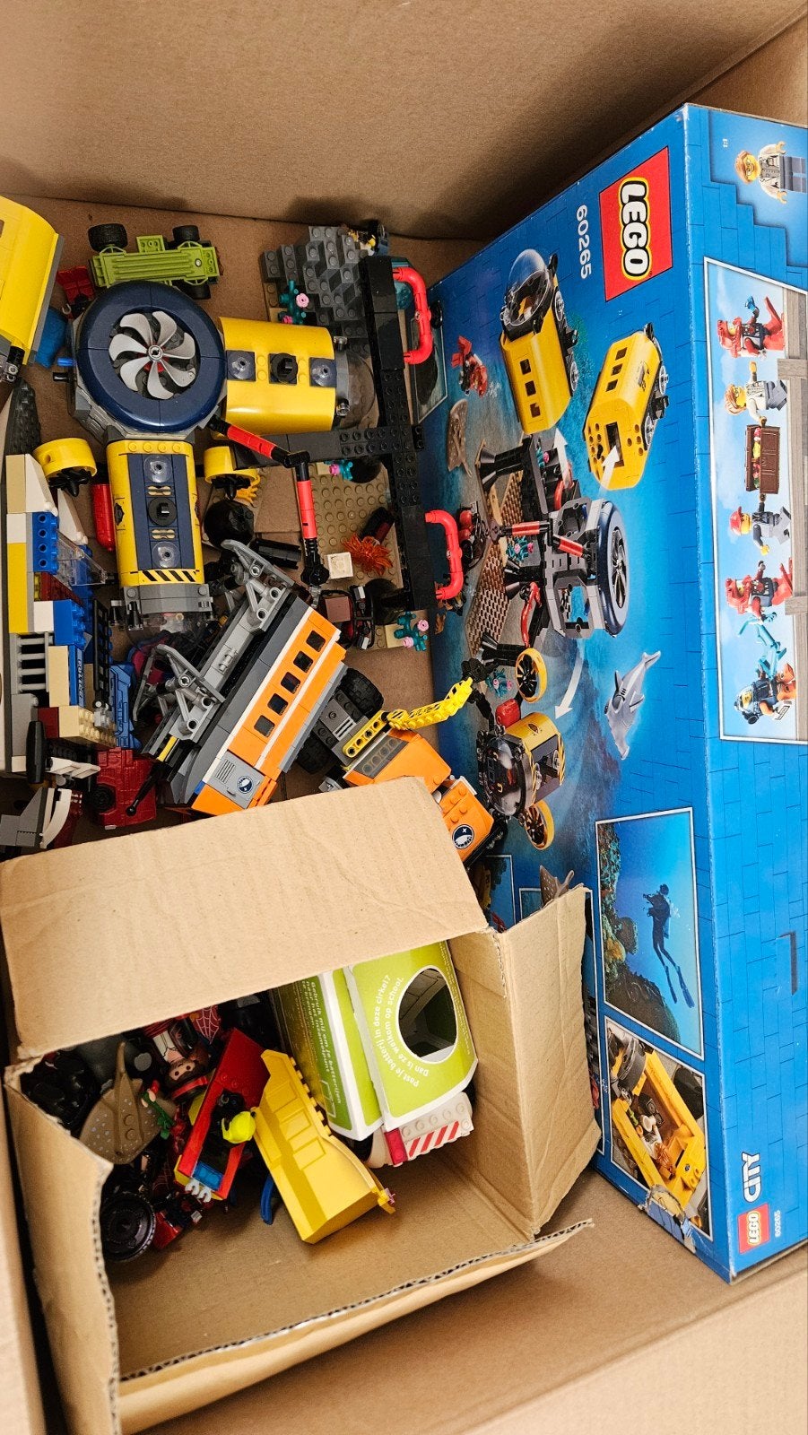 Lego, Ophalen
