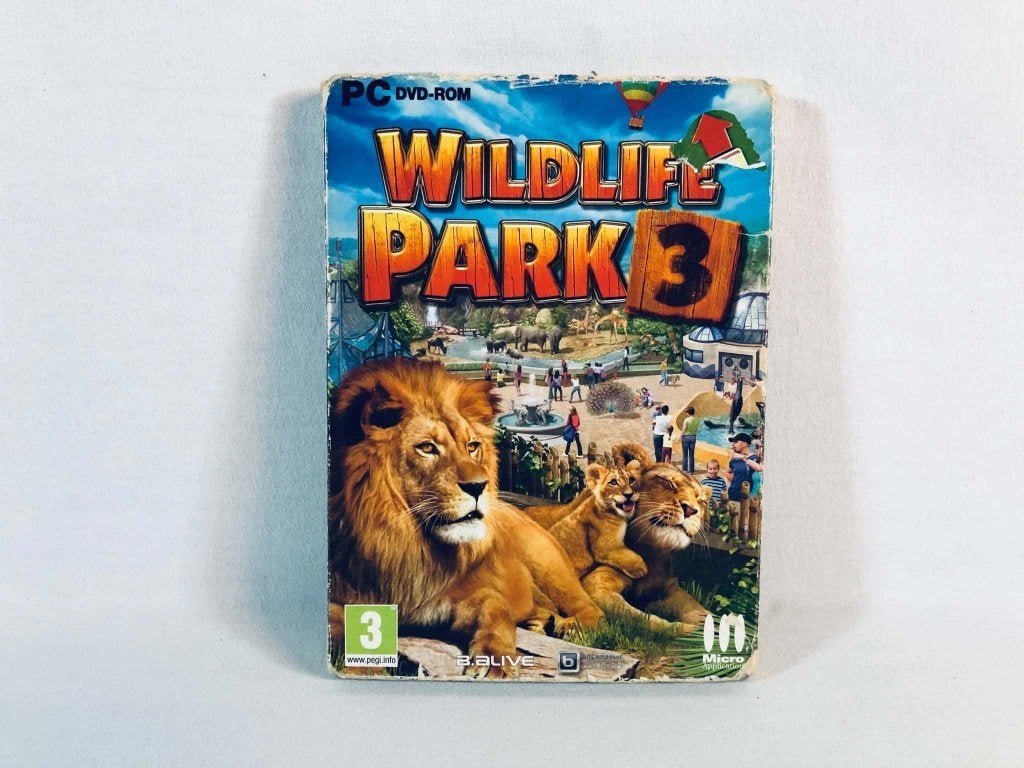 Wildlife Park 3 Slipcover Edition PC FR Jeu Complet Bon état, Consoles de jeu & Jeux vidéo, 1 joueur, Autres genres, Utilisé, À partir de 3 ans