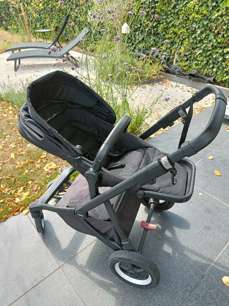 Thule Sleek kinderwagen, Gebruikt, Duowagen, Ophalen, Kinderwagen