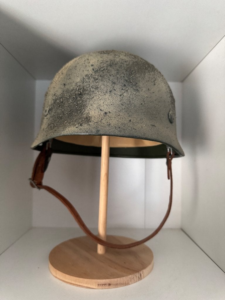 casque para allemand m38 ET66 lot 588, Verzamelen, Ophalen, Luchtmacht, Helm of Baret