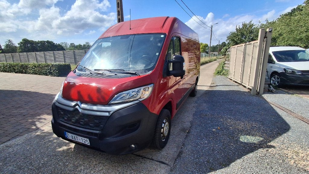 Citroen Jumper L2 H3 van 2020 met 138000km, Auto's, Citroën, Voorwielaandrijving, Euro 6, 4 cilinders, https://public.car-pass.be/vhr/74c16402-6fb5-4583-812b-e59168609240