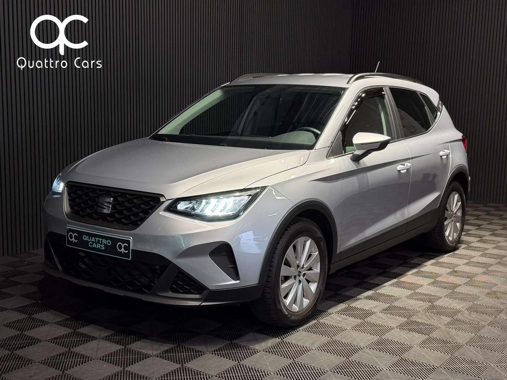SEAT Arona 1.0 TSI - Boite auto - Car play - Sièges chauffa, Auto's, Seat, Automaat, Stof, Gebruikt, Bedrijf