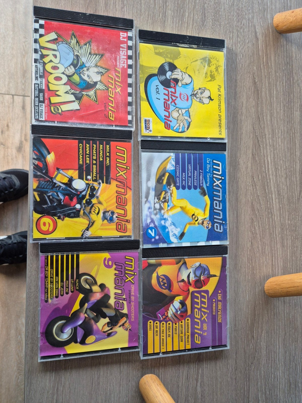 Mix mania, Cd's en Dvd's, Ophalen, Gebruikt
