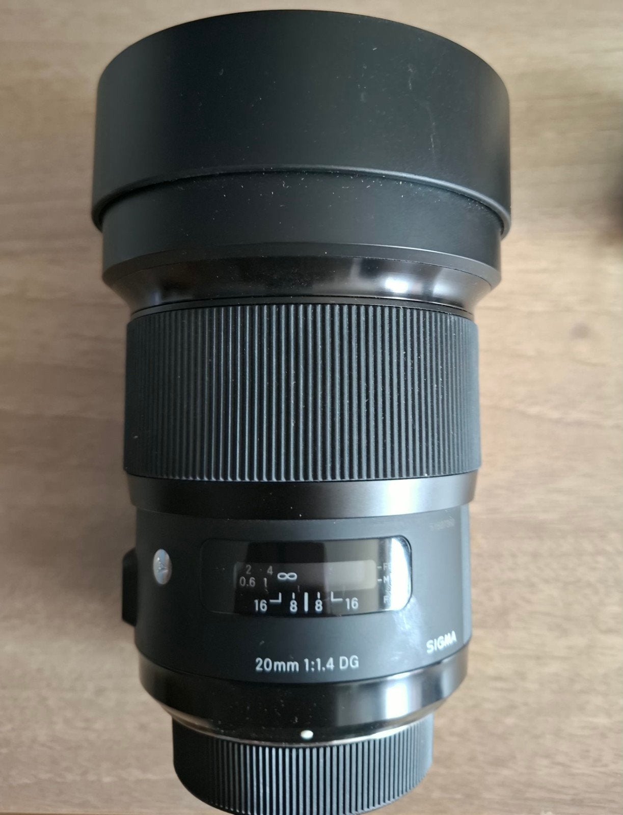 Sigma-lens, Ophalen