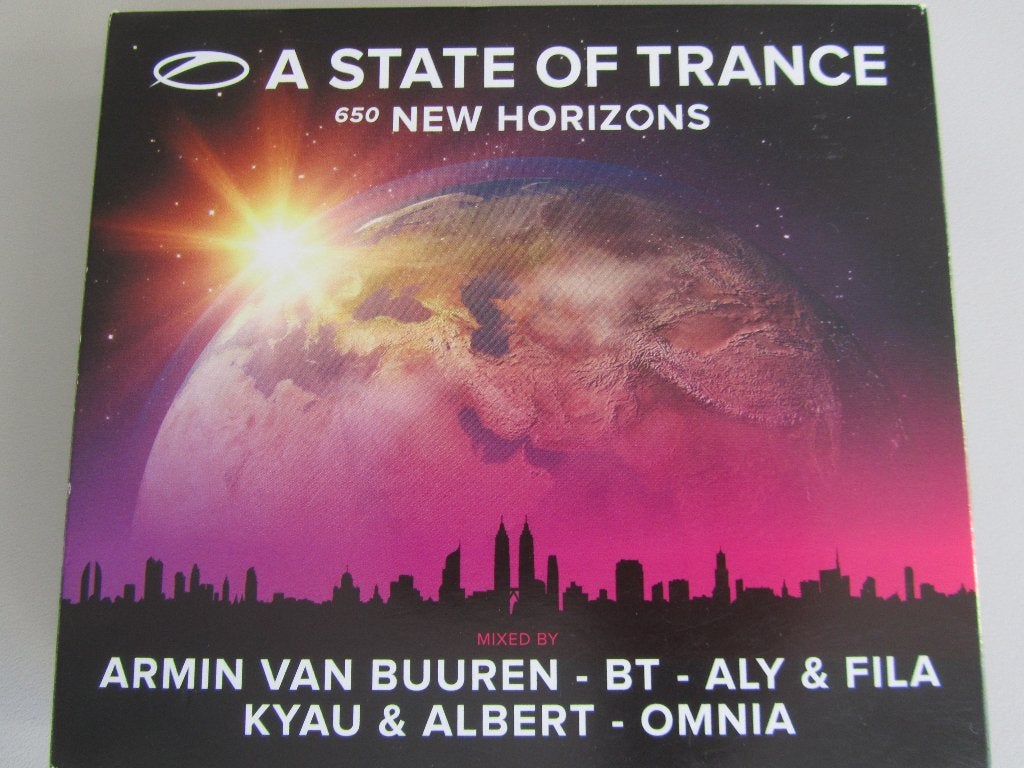 5CD A STATE OF TRANCE 650 "NEW HORIZONS", Enlèvement ou Envoi, Utilisé, Trance, Compilation