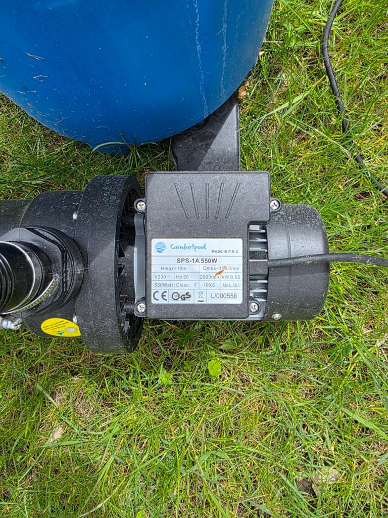 Comfortpool zwembadpomp met filter systeem, Ophalen