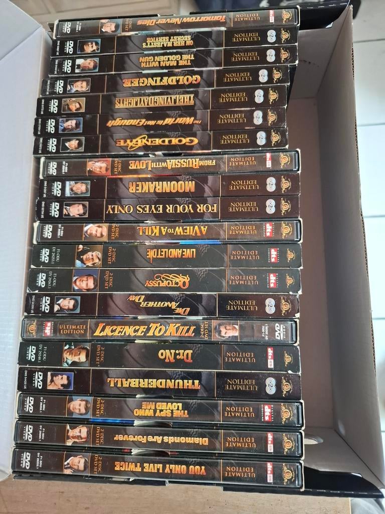 James Bond DVD collectie, Ophalen