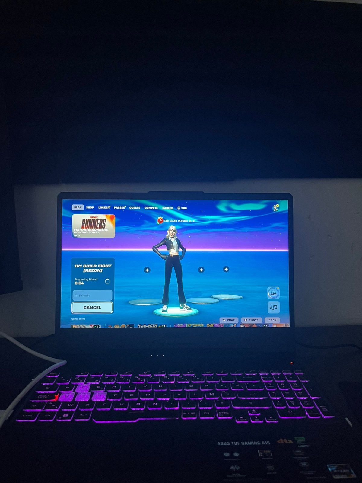 KRACHTIGE GAMING LAPTOP, Computers en Software, Windows Laptops, Nieuw, 14 inch, SSD, 3 tot 4 Ghz, 16 GB, Azerty, Met videokaart