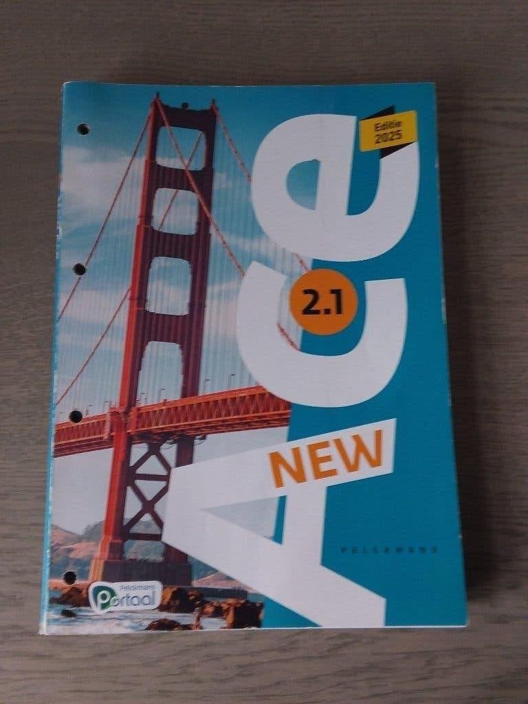 New Ace leerwerkboek Engels 2A, Boeken, Ophalen, Zo goed als nieuw, ASO, Engels