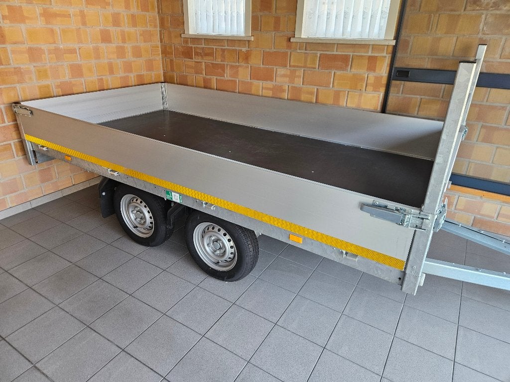 Eduard dubbel as 750 kg als nieuw 317 op 1,67 m GROTE MAAT!, Auto diversen, Aanhangers en Bagagewagens, Ophalen, Nieuw