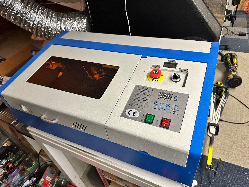 K40 co2 laser engraver/cutter, Ophalen, Zo goed als nieuw
