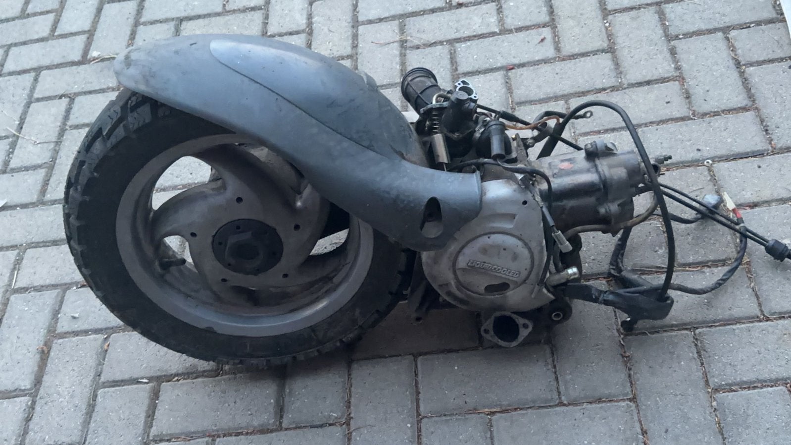 Gilera Runner 125 m07 motor blok carter plug & play, Enlèvement, Utilisé, Bloc