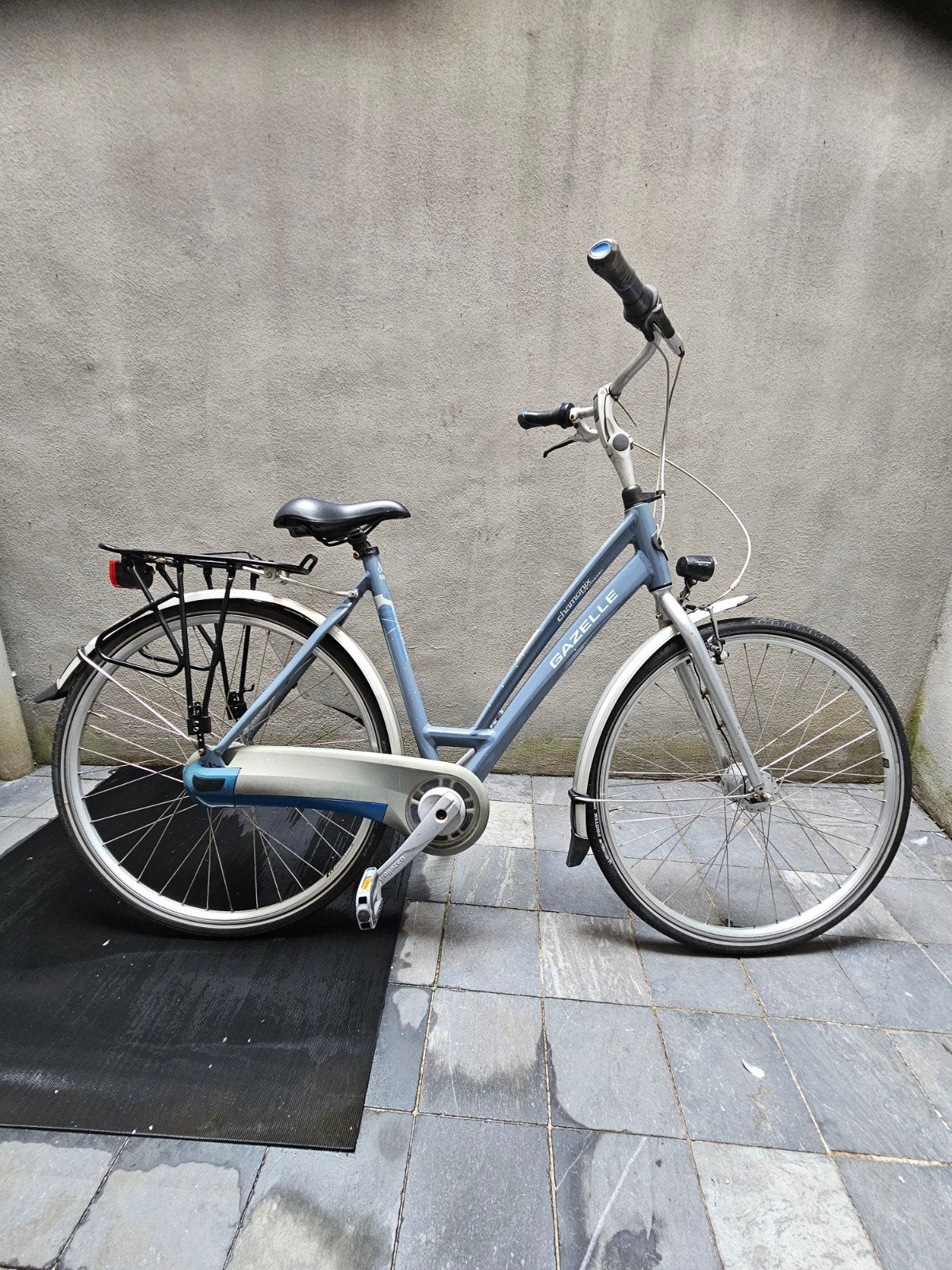 Luxe Gazelle chamonix dames fiets(maat53)-gekeurd & hersteld, Ophalen, Velgrem, (Extra) lage instap, Gazelle