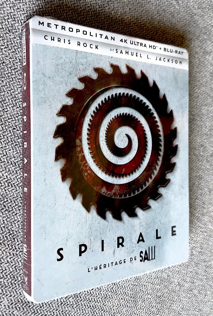 (SAW) SPIRALE // Steelbook 4KUHD // Éd. "LIMITÉE" // NEUF, CD & DVD, Enlèvement ou Envoi, Horreur, Film, Neuf, dans son emballage