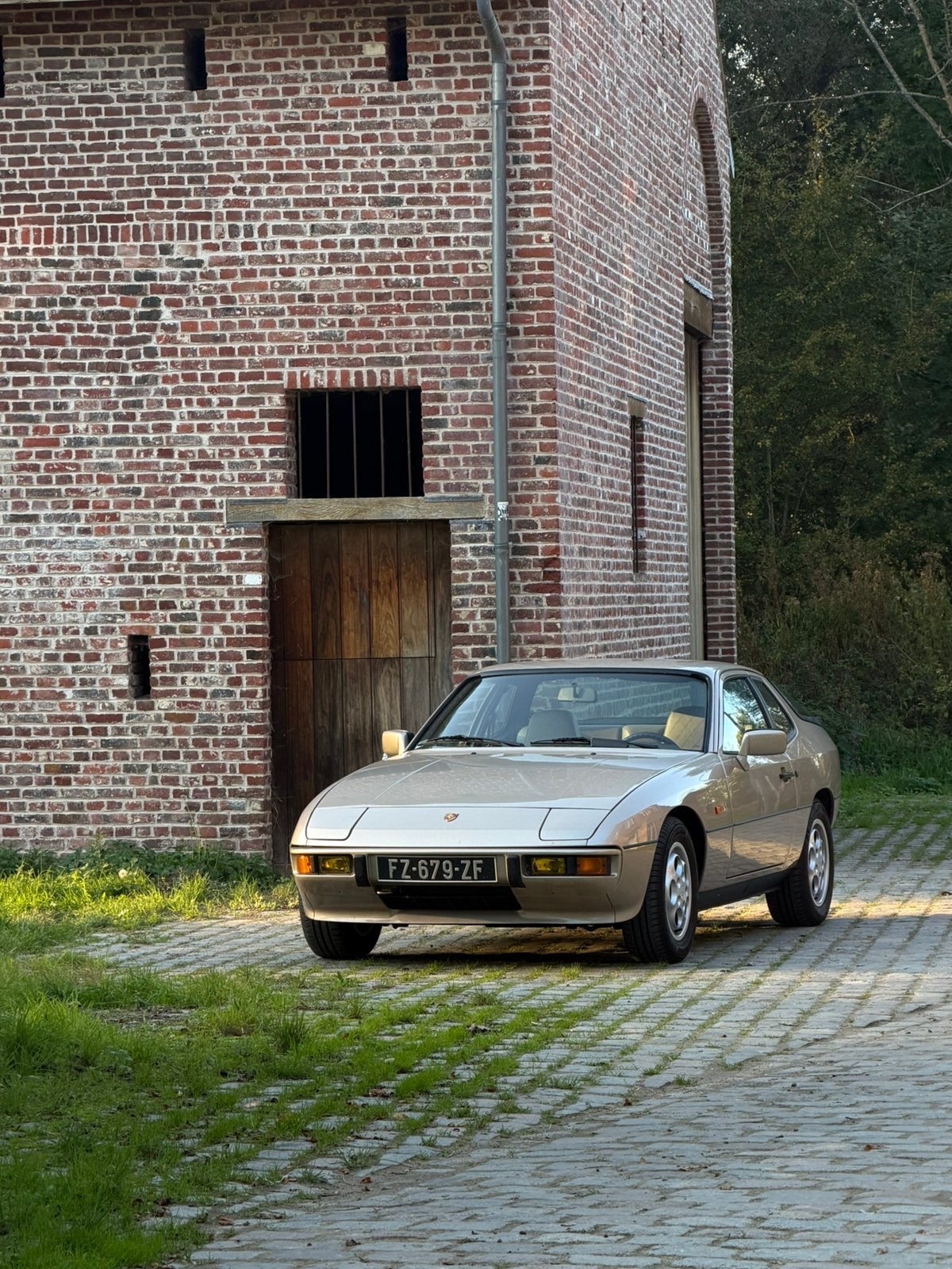 Porsche 924 S, Auto's, 4 zetels, Achterwielaandrijving, Beige, Leder en Stof