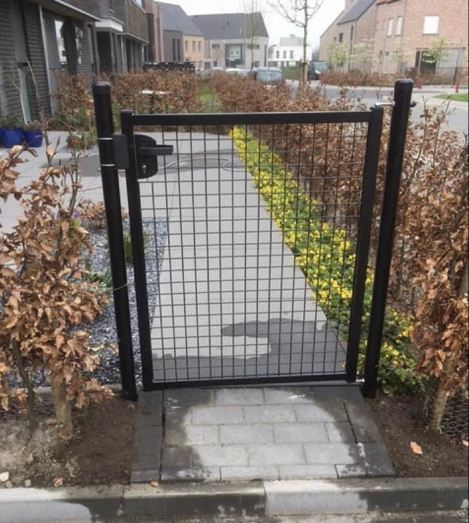 Enkele tuinpoorten outlet, Jardin & Terrasse, Portes de jardin, Neuf, Enlèvement ou Envoi, Portail battant, 100 à 150 cm