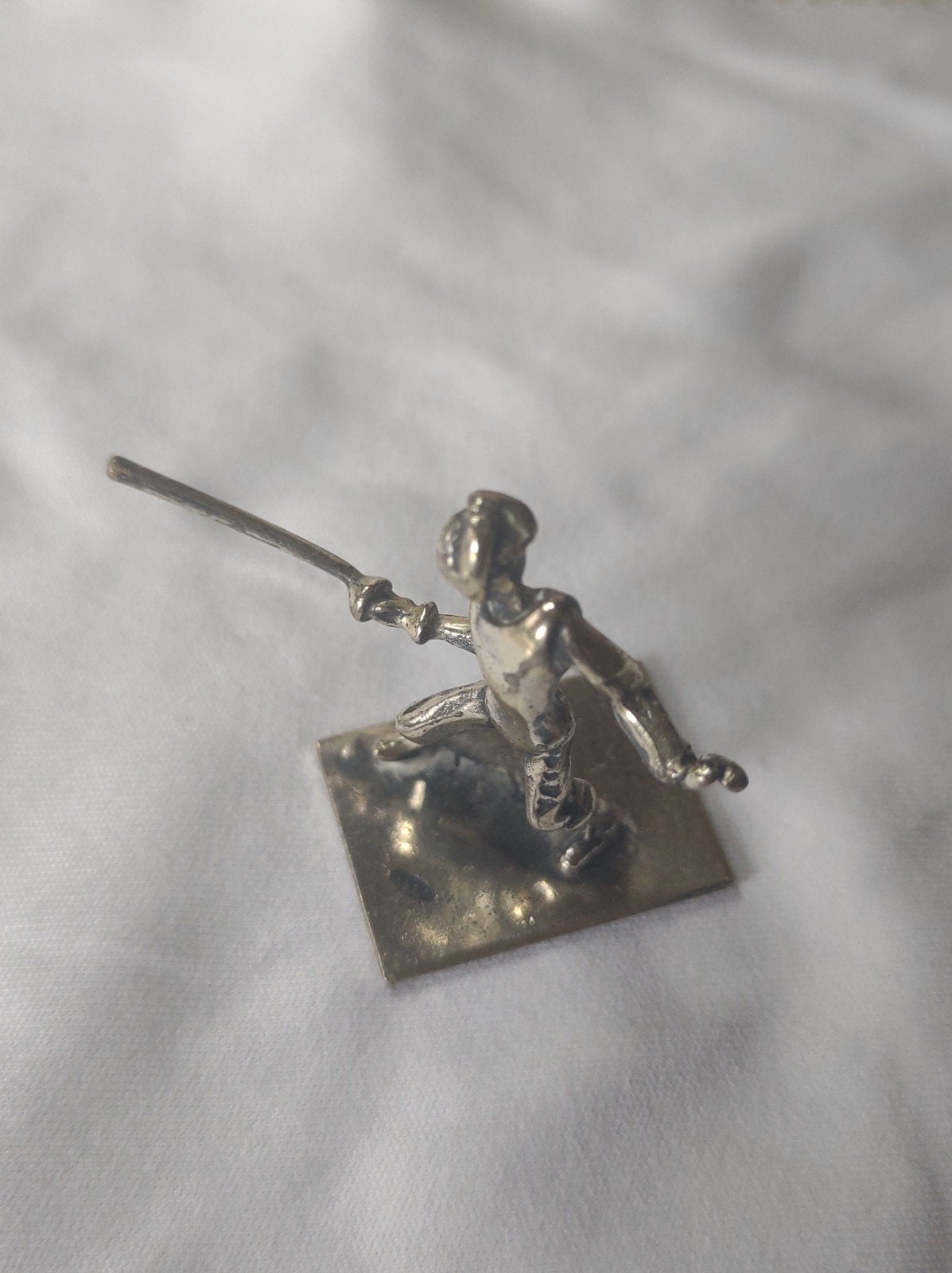 Miniatuur massief zilver, Antiek en Kunst, Verzenden, Zilver