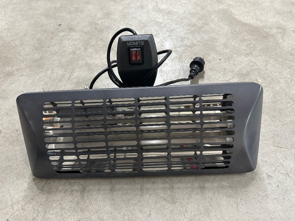 Radiateur de terrasse, sur pied et électrique, Enlèvement, Utilisé, Électrique, Sol