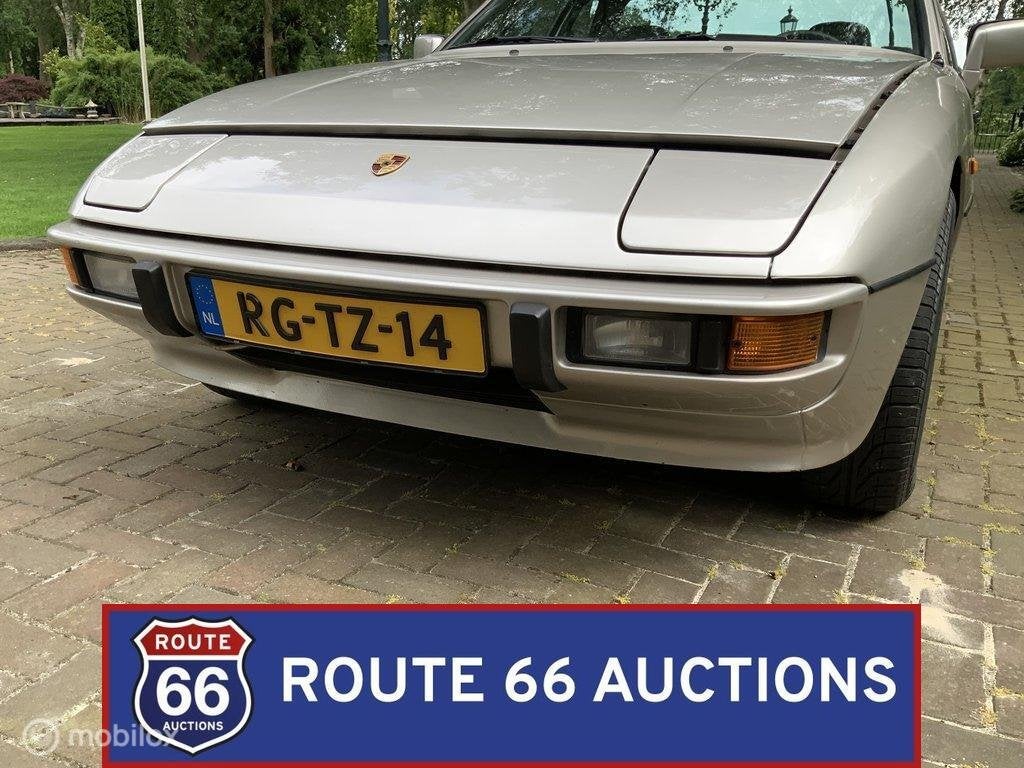 Porsche 924 S | 1986 | Route 66 Auctions, Auto's, Zwart, Bedrijf, Overige carrosserie, Porsche