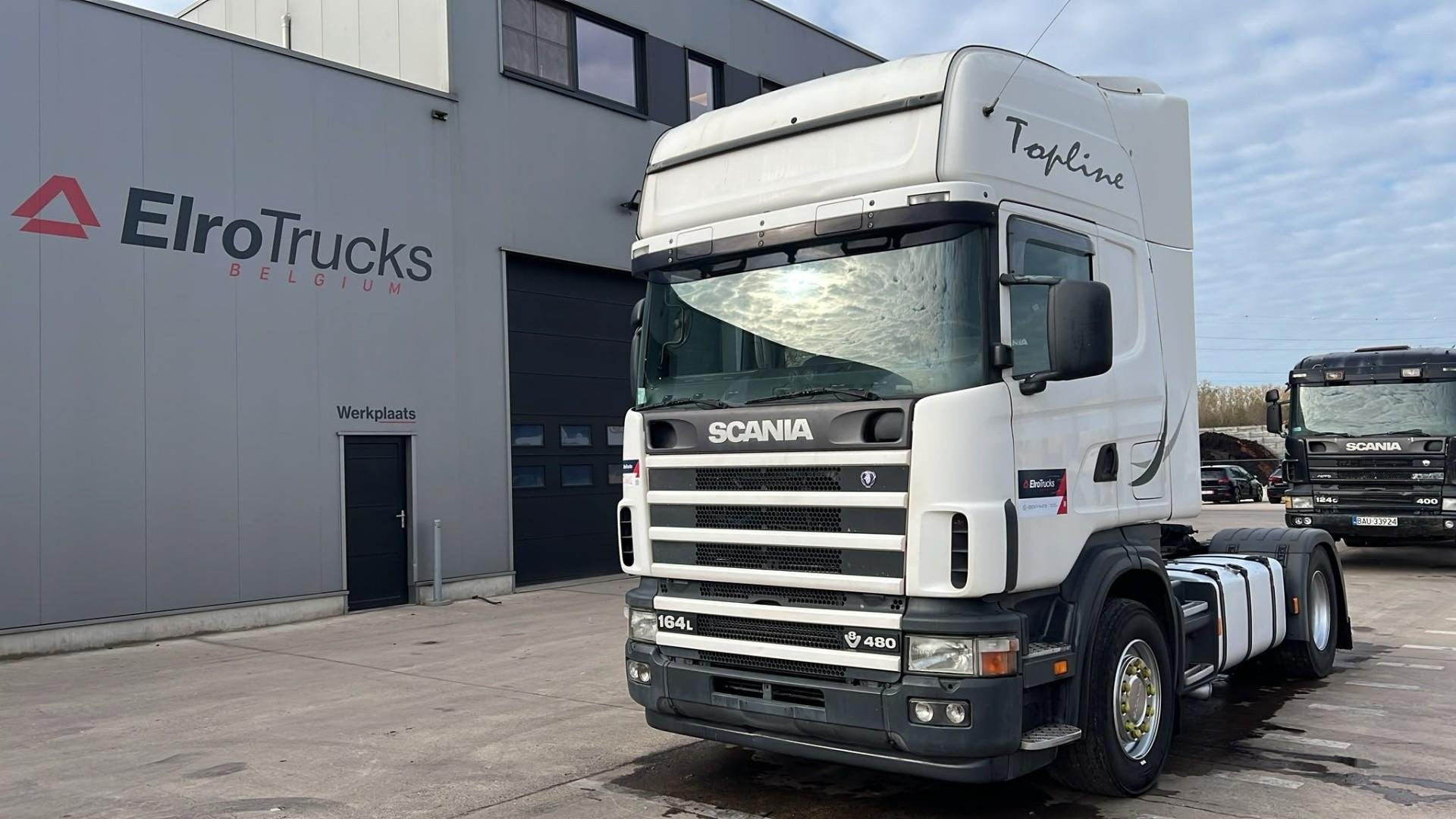 Scania 164 - 480 (BELGISCHE WAGEN / HANDGESCHAKELD / V8 / GO, Autos, Achat, Vitres électriques, Autres couleurs, Diesel