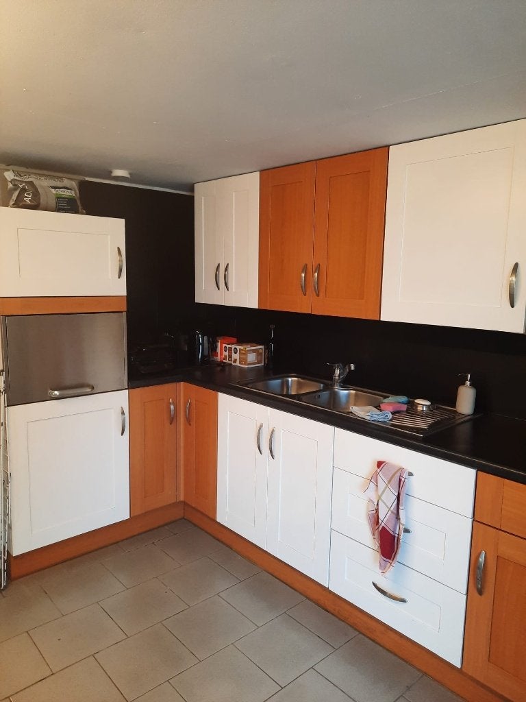 keuken met dampkap en spoelbak, Ophalen, Gebruikt