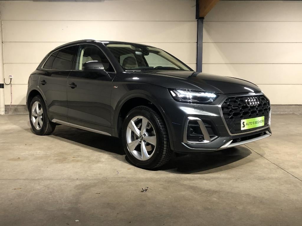 Audi Q5 40 TDI Qauttro Business Ed. Sline S-tronic 150kW, Autos, Audi, Argent ou Gris, Entreprise, 1968 cm³, 5 portes
