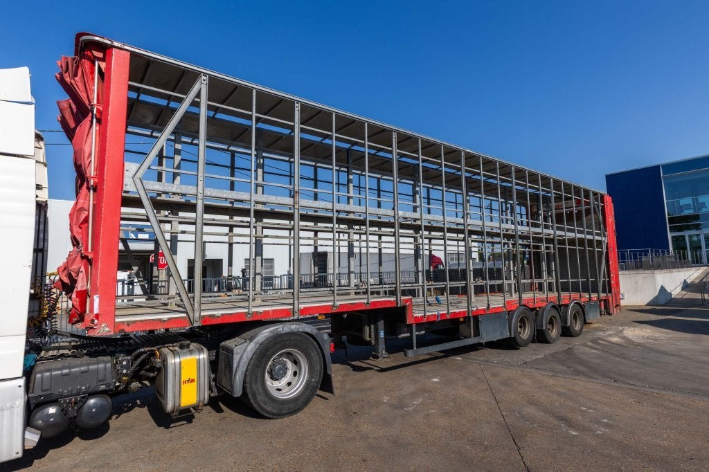 Lecitrailer CUELLO CISNE 3E-RD+DOUBLE ETAGE+DHOLLANDIA 2TON, Overige brandstoffen, Bedrijf, Aanhangers en Opleggers, Te koop