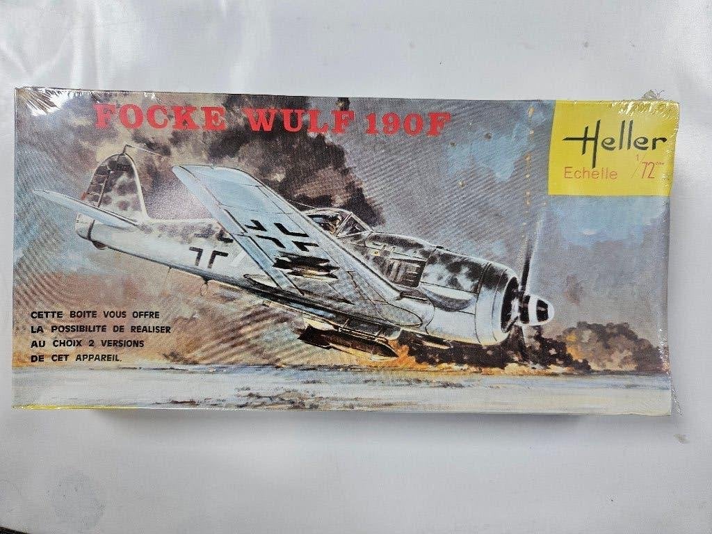 BOUWDOOS HELLER  FOCKE  WULF 109F, Hobby en Vrije tijd, Modelbouw | Vliegtuigen en Helikopters, Ophalen, Nieuw, Heller