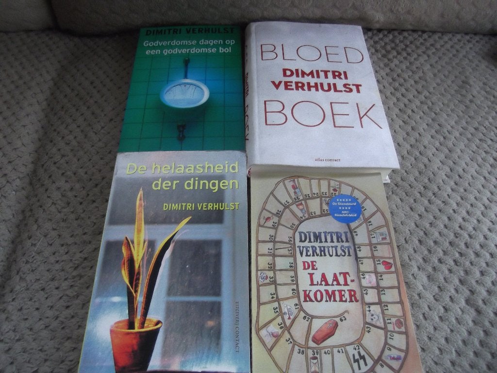 boeken Dimitri Verhulst (ook apart te koop), Boeken, Ophalen of Verzenden