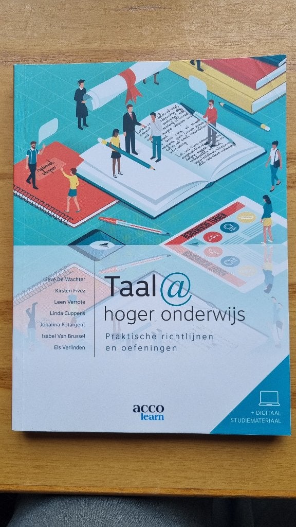 Boek Taal @hoger onderwijs, Livres, Livres d'étude & Cours, Envoi, Comme neuf, Enseignement supérieur