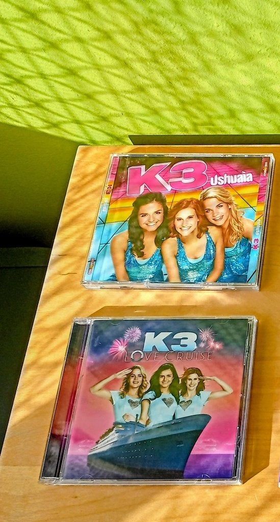 K3 CD'S Studio 100, Cd's en Dvd's, Ophalen, Inclusief boekje, Zo goed als nieuw, Volksmuziek