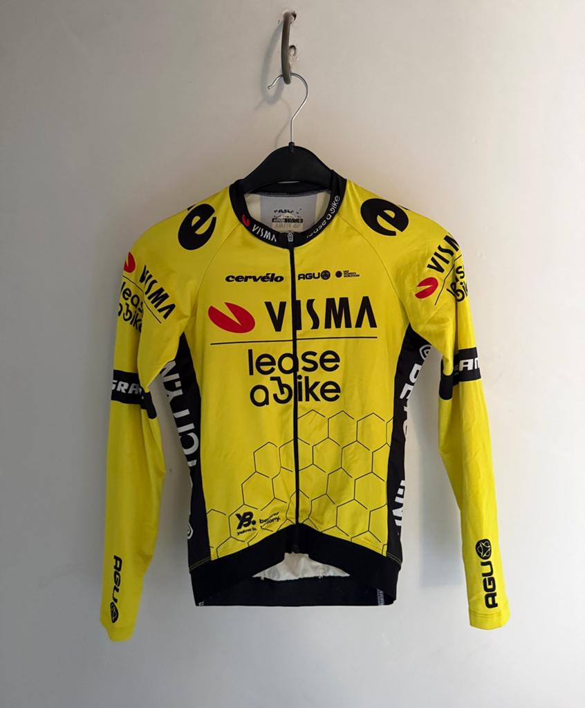 Visma | Lease a Bike long sleeve jersey - Fem Van Empel, Ophalen of Verzenden, Zo goed als nieuw, Kleding