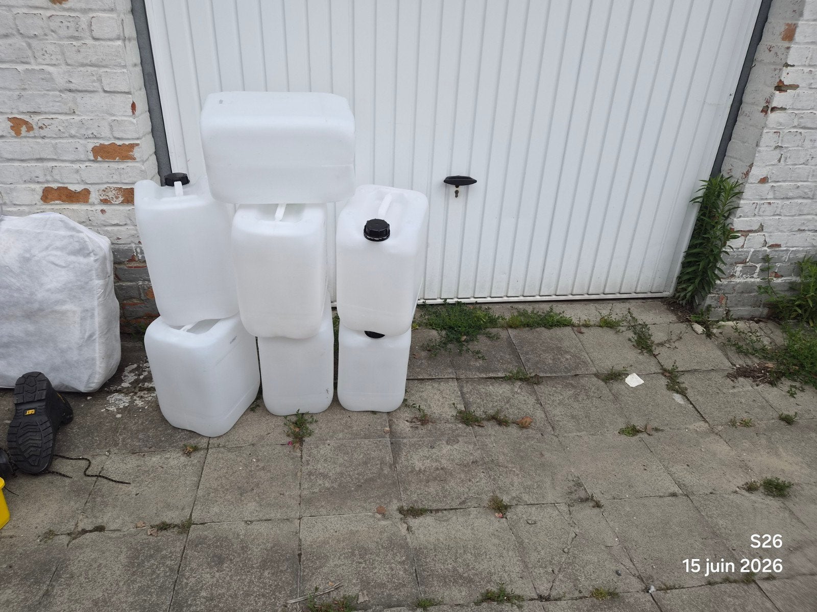 BIDON DE 20 LITRES PROPRE