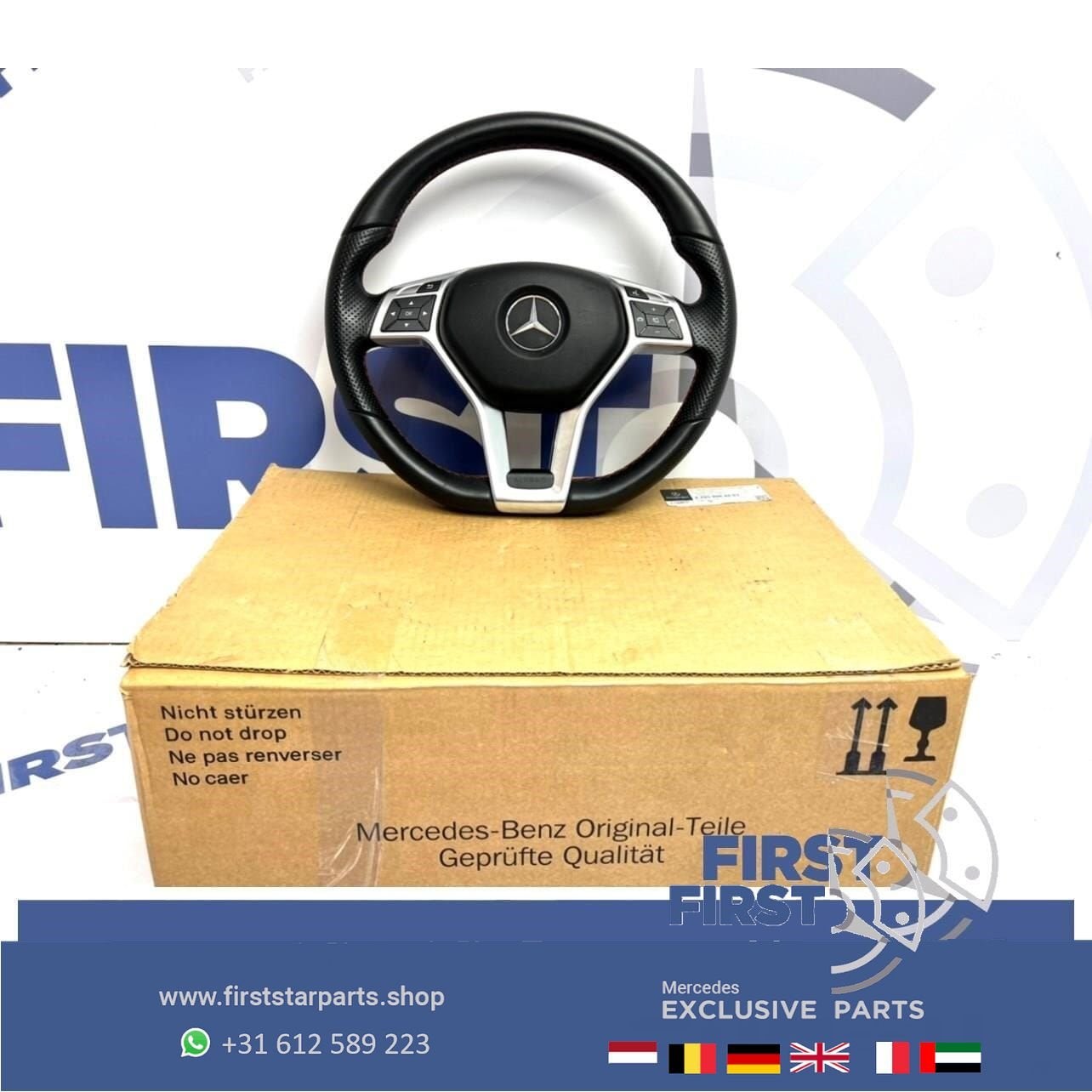 2012 AMG Stuur Origineel Mercedes W176 A45 W117 CLA 45 W156, Auto-onderdelen, Gebruikt, -, Ophalen of Verzenden, -