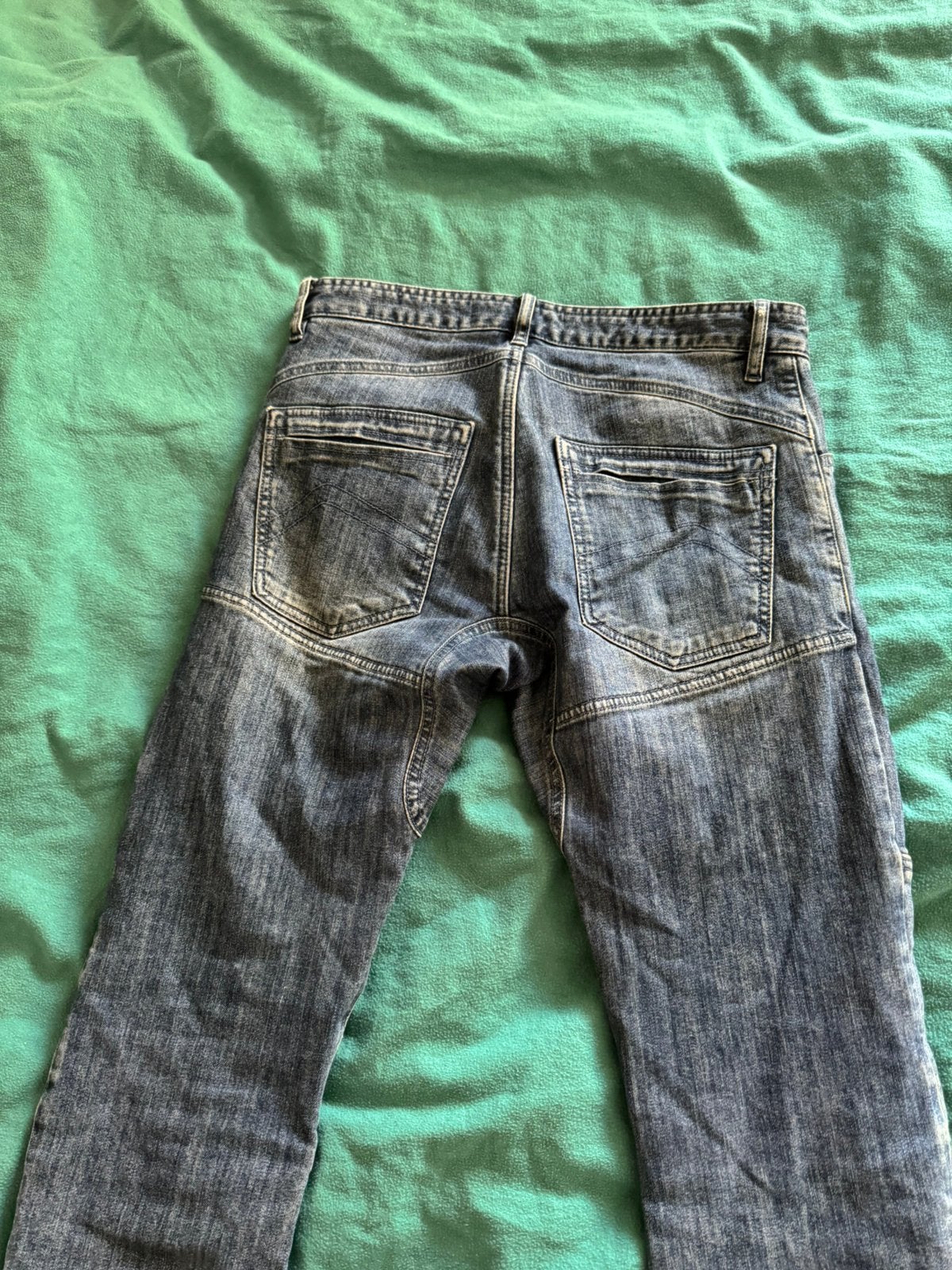 Motorjeans dainese maat 30, Ophalen, Zo goed als nieuw, Blauw, W32 (confectie 46) of kleiner