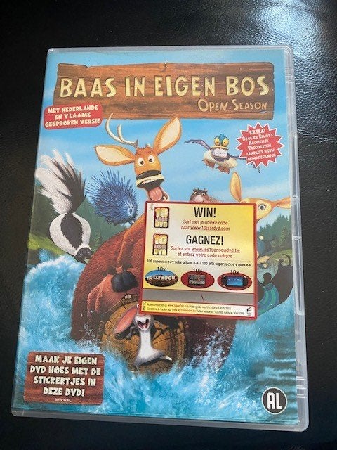 Baas in eigen Bos  DVD   Nieuwstaat, Enlèvement ou Envoi, Dessin animé, Tous les âges, Néerlandais