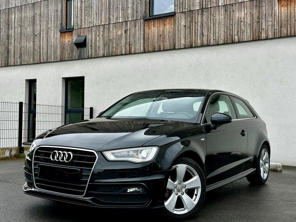 Audi A3 1.2 TFSI *S-Line *Euro6b * Onderhoudsboekje, Auto's, Voorwielaandrijving, Euro 6, 4 cilinders, Zwart