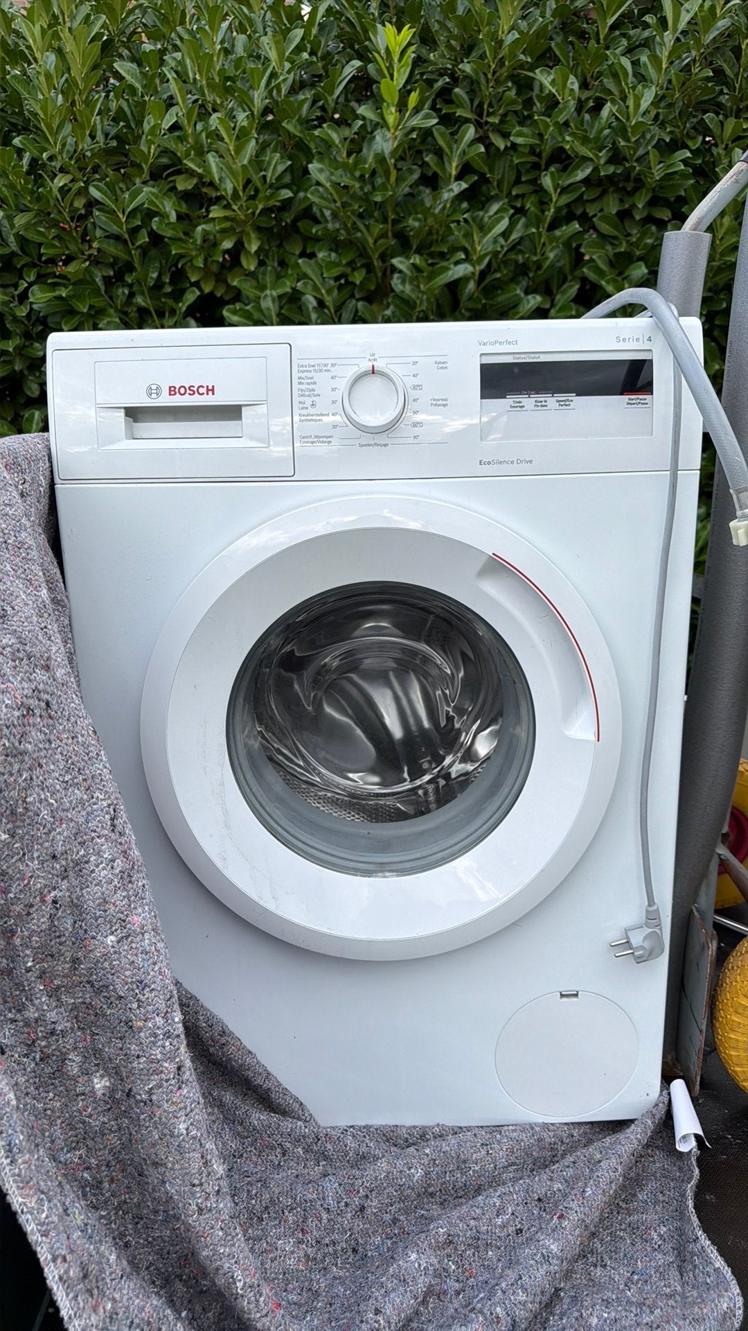 Wasmachine BOSCH varioPerfect serie 4, Enlèvement, Comme neuf