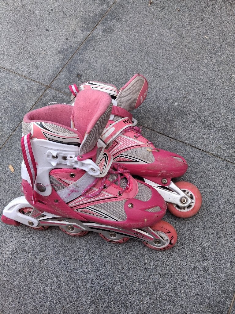 Skeelers, Sports & Fitness, Patins à roulettes alignées, Autres marques, Rollers 4 roues en ligne, Réglable, Enlèvement