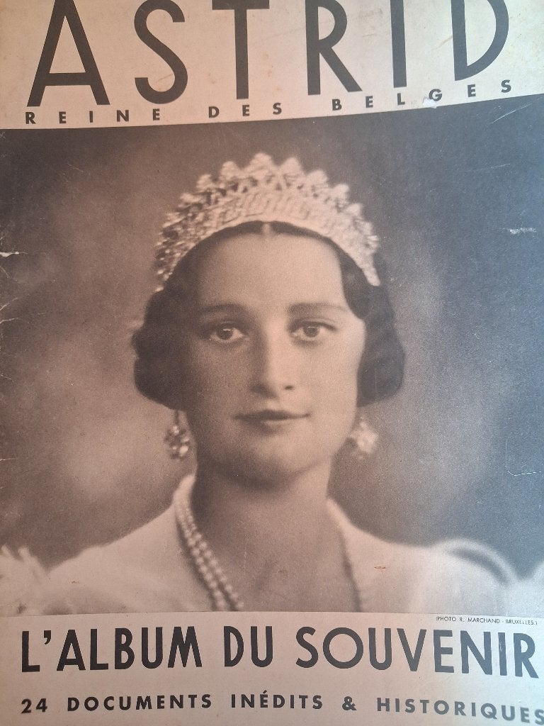 ASTRID , REINE DES BELGES - L'ALBUM DU SOUVENIR 24 PRENTEN, Collections, Enlèvement ou Envoi