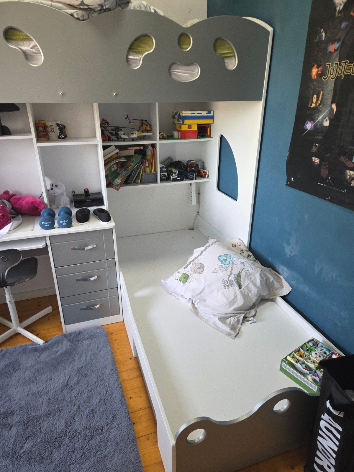 hoogslaper  nog in heel goede staat., Enlèvement, Lit mezzanine